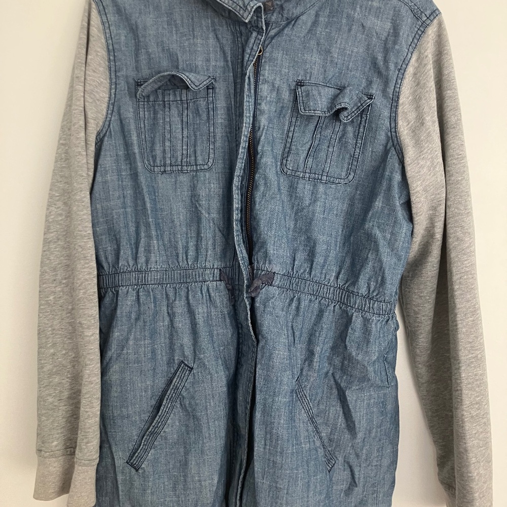 Kids denim hoodie from Old Navy